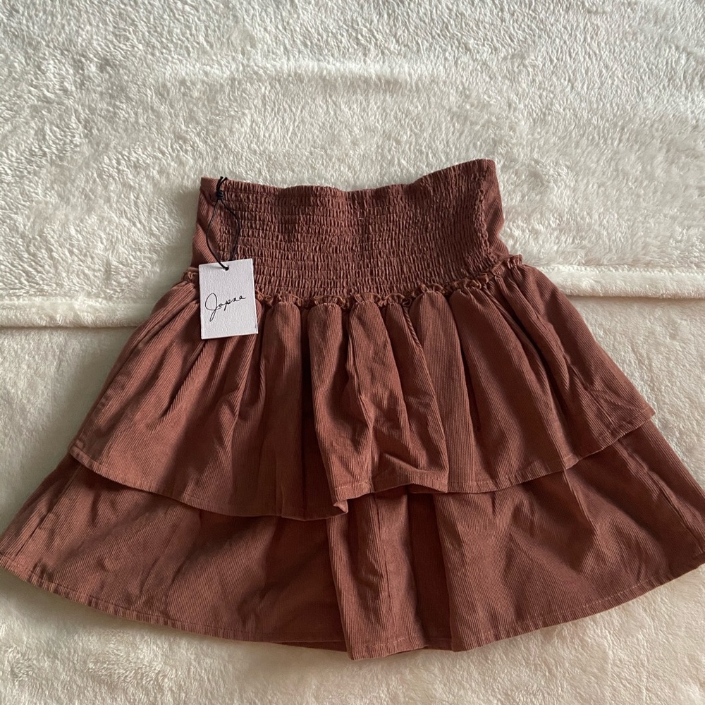 Brown Corduroy 2000s Skirt XS
